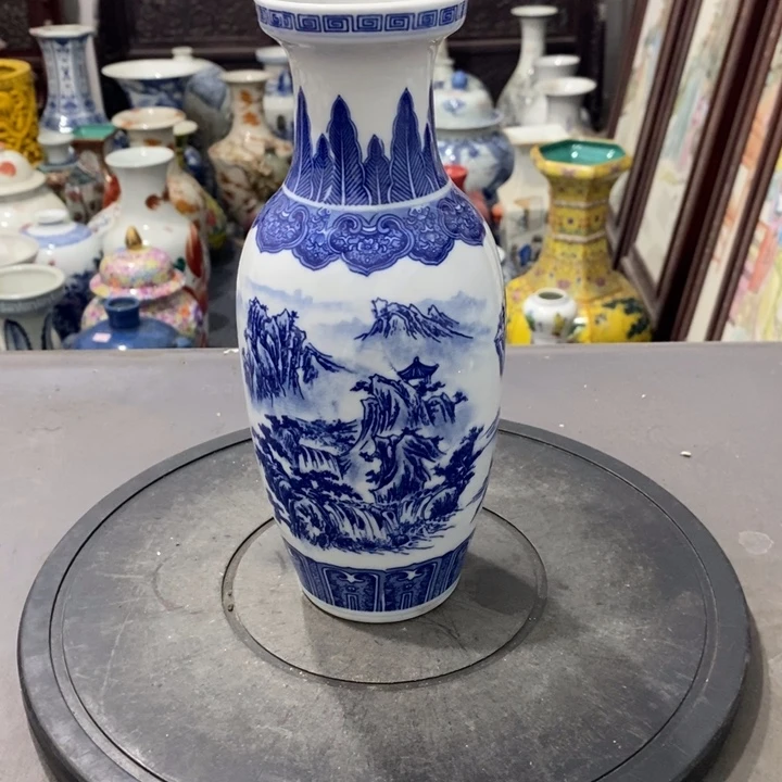 摆件青花瓷器摆件