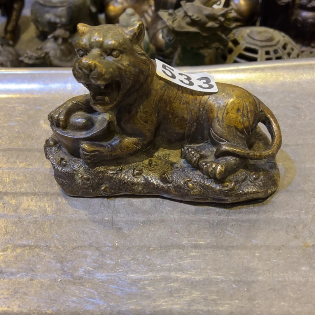 黄铜摆件，文房摆件