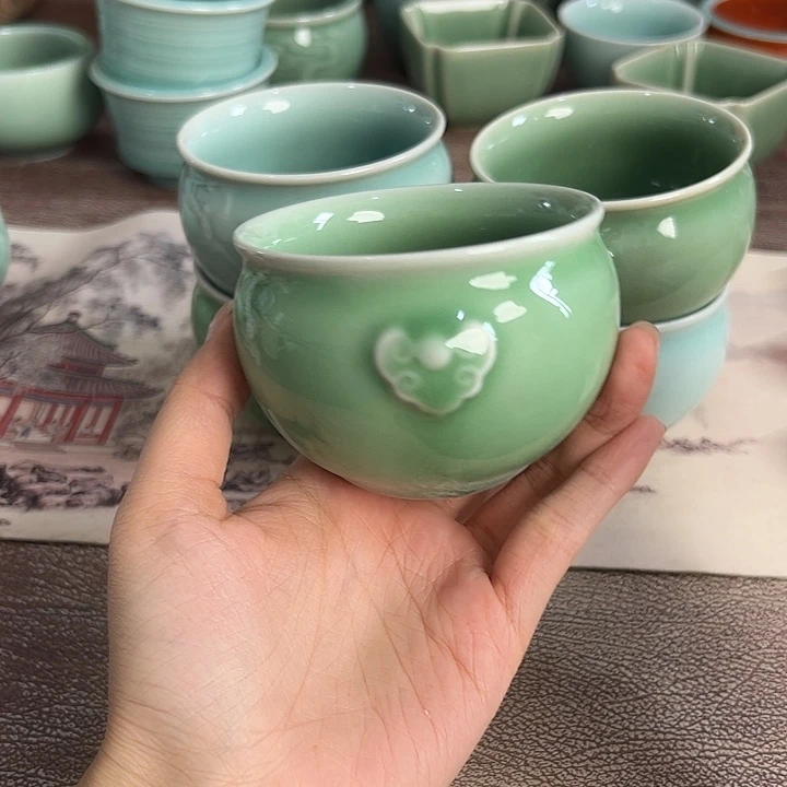 小米茶器龙泉青瓷