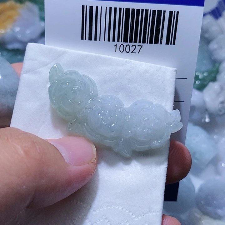 翡翠未镶嵌颈饰天光墟翡翠市场现金代购