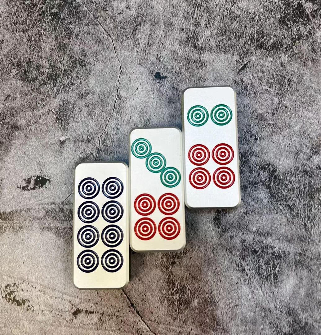 麻将EDC推牌解压玩具
