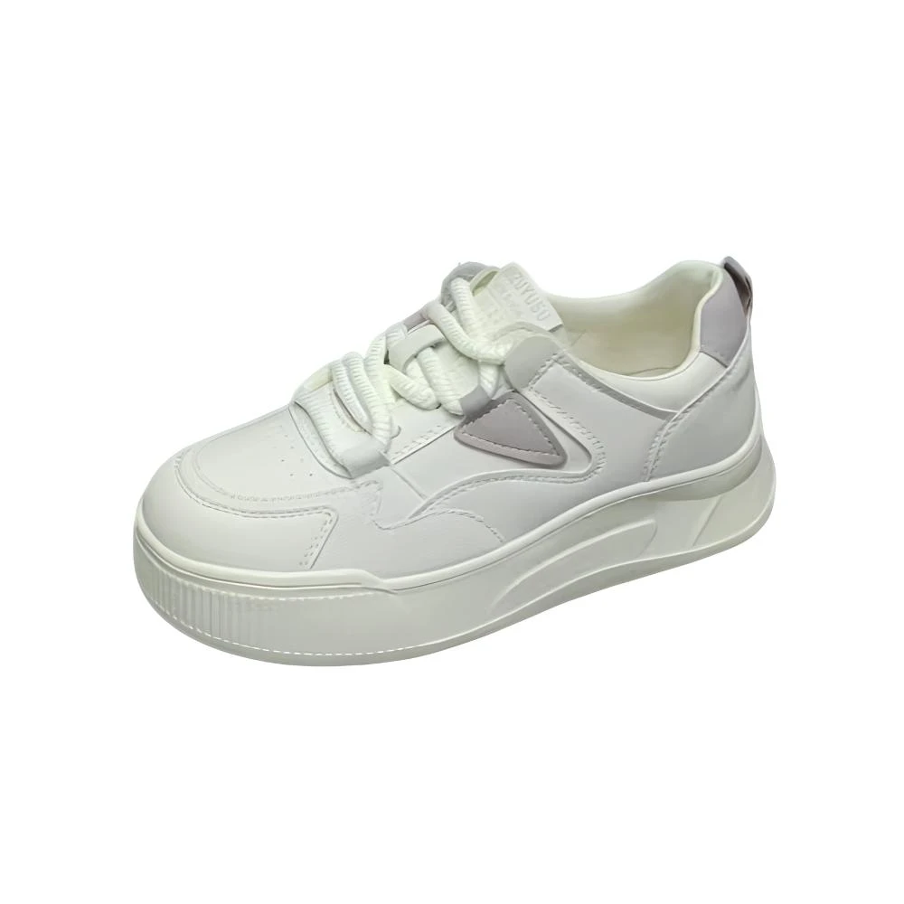 265-19  23116厚底真皮小白鞋 （标准尺码)