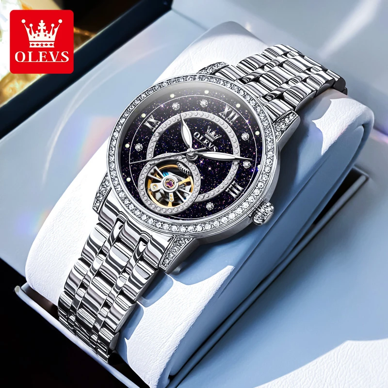 品牌手表女士女款新款推荐气质百搭商务防水夜光潮流星空腕表