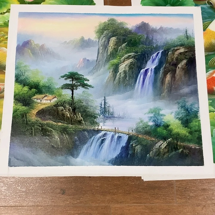 油画50*60手绘8号