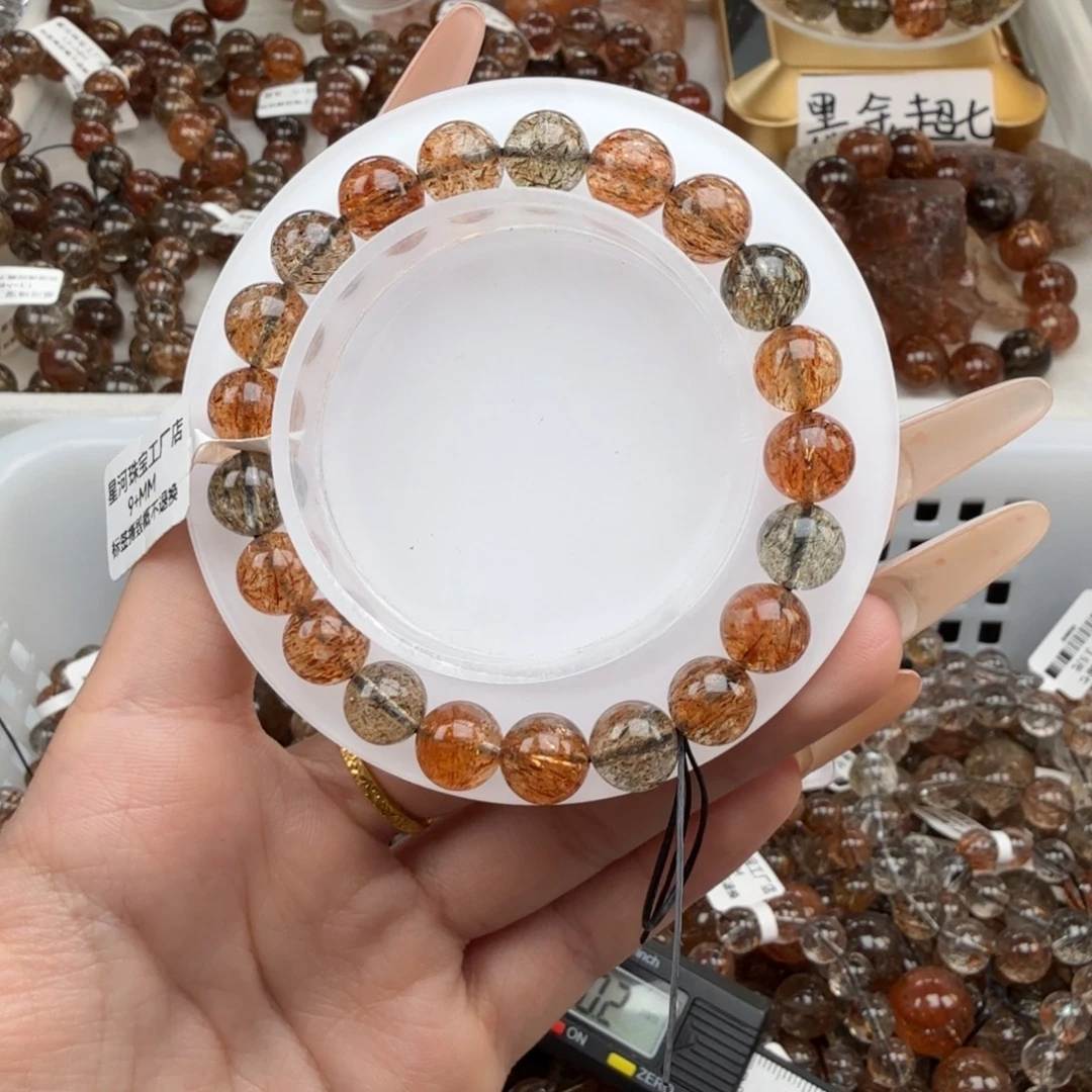 未镶嵌手链水晶黑金超七多样性发其一
