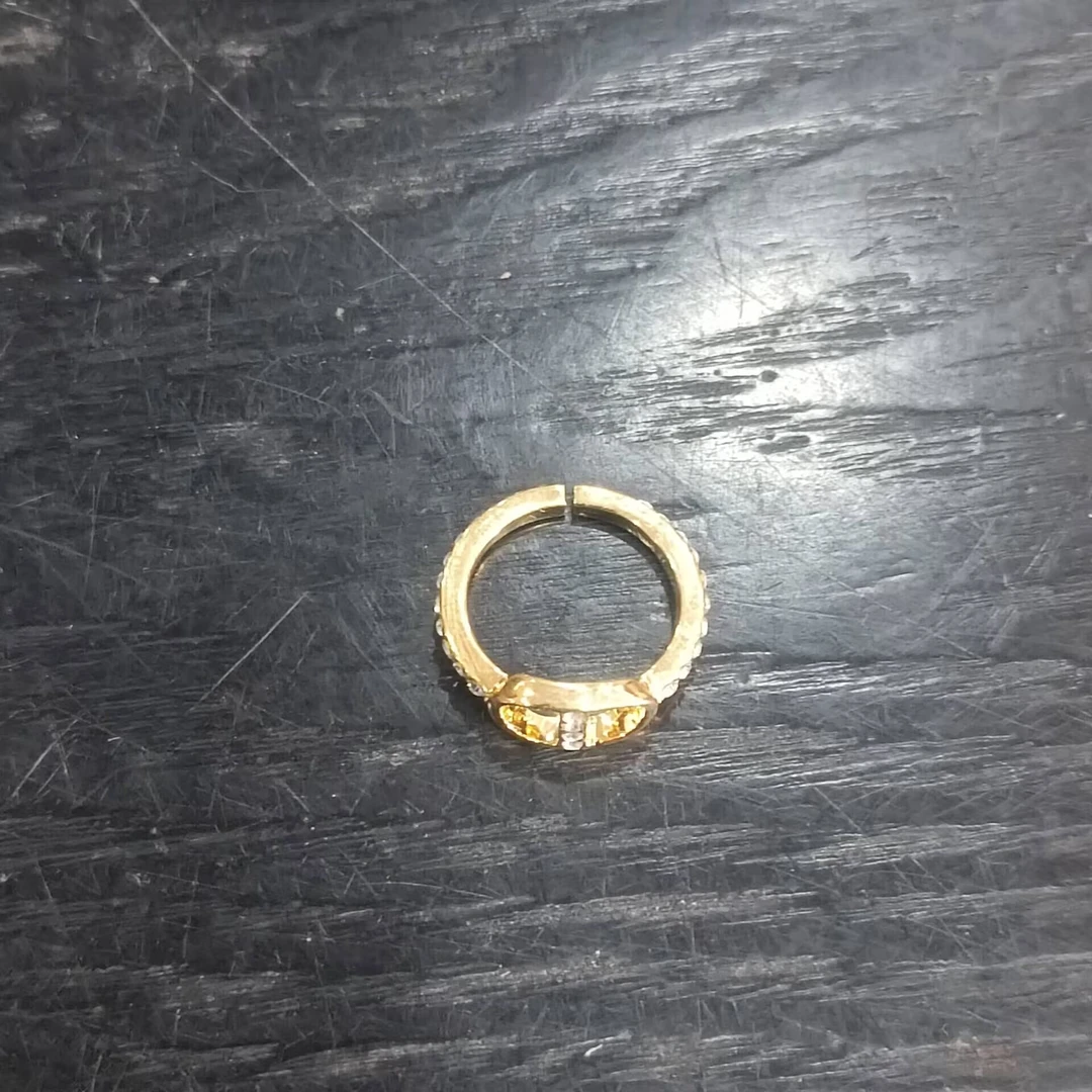 铜合金戒指 《货号1931》猪鼻子戒指