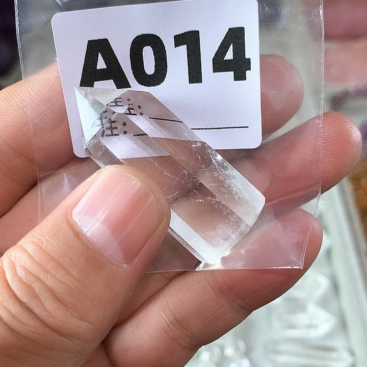 水晶天然水晶柱子A014未镶嵌四**.