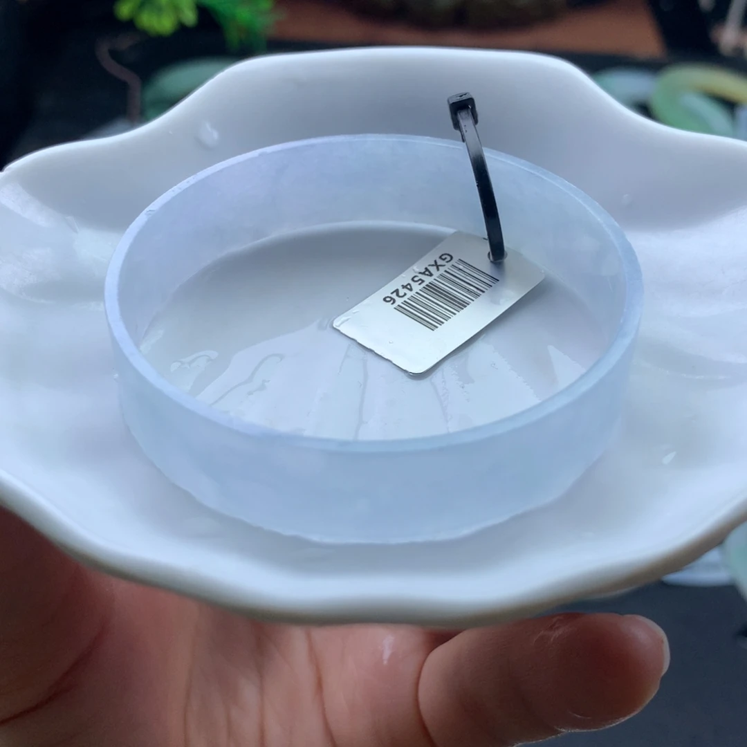 定制翡翠蓝紫色54-56未镶嵌