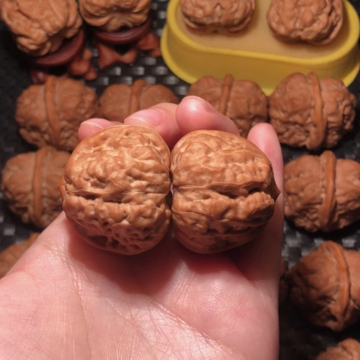 文玩核桃把件36肉蛙