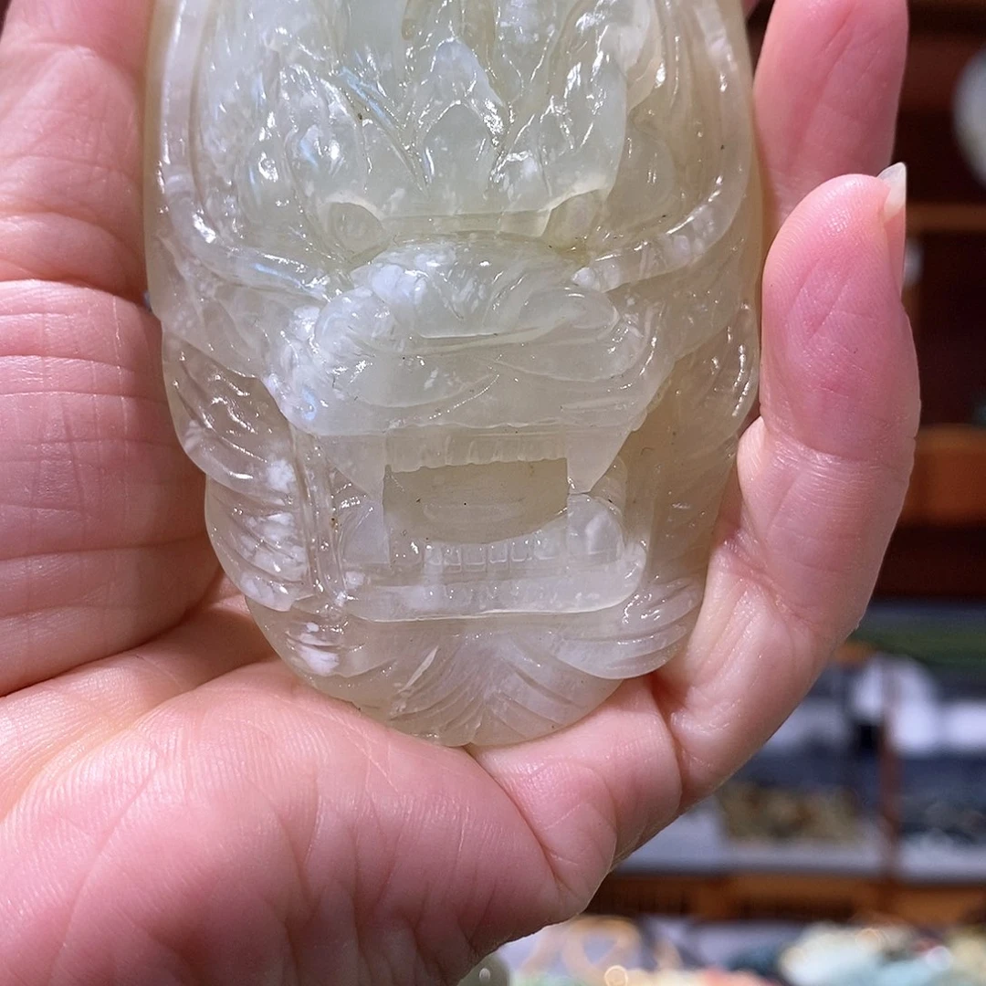 未镶嵌岫玉毛衣链