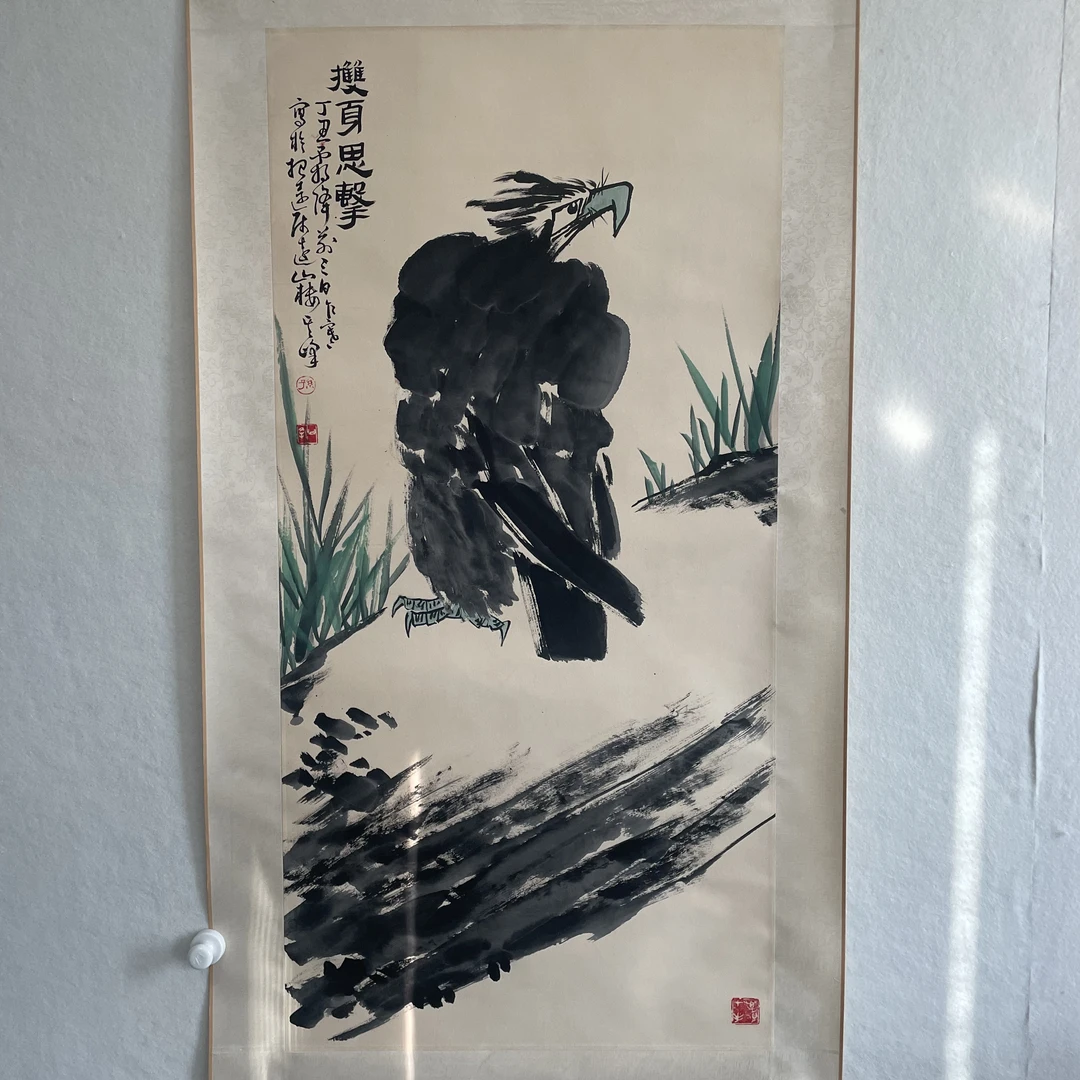 4148 鹰 99X49cm