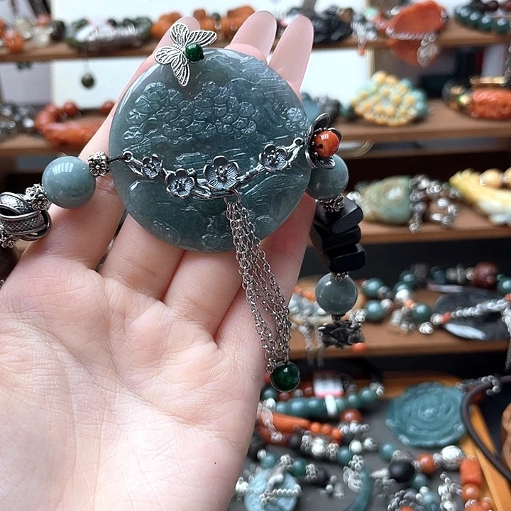 线***狗未镶嵌手链翡翠饰品