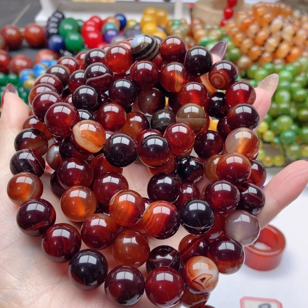 【闪购商品】玛瑙/玉髓手链未镶嵌2****n