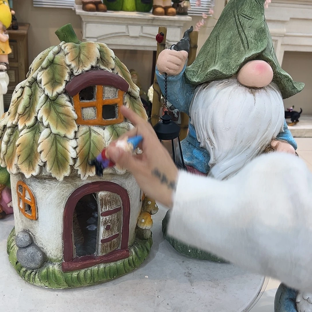 花园摆件红红火火