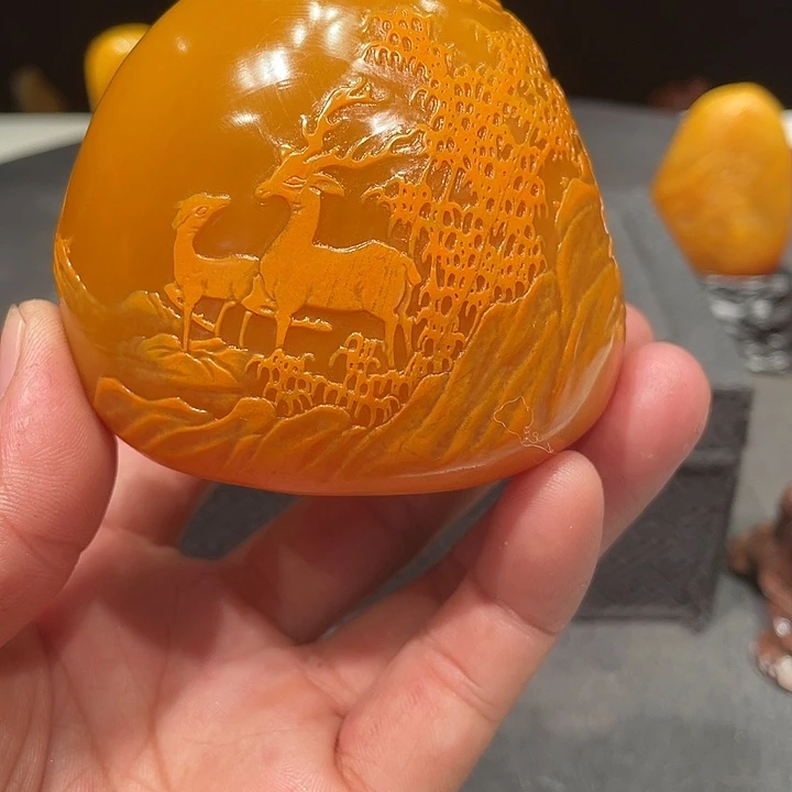 蒲***N寿山石山水画作品欣赏