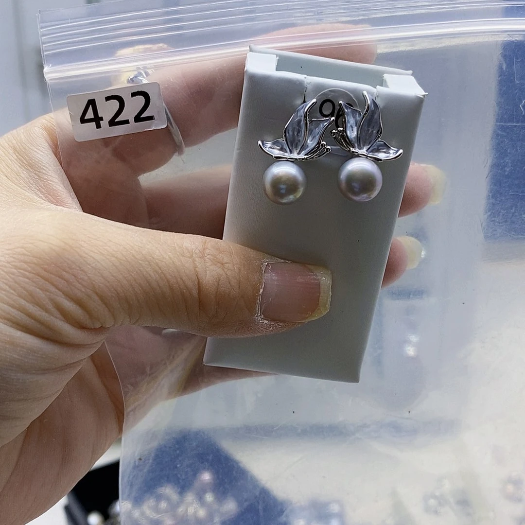 颈饰合金淡水珍珠