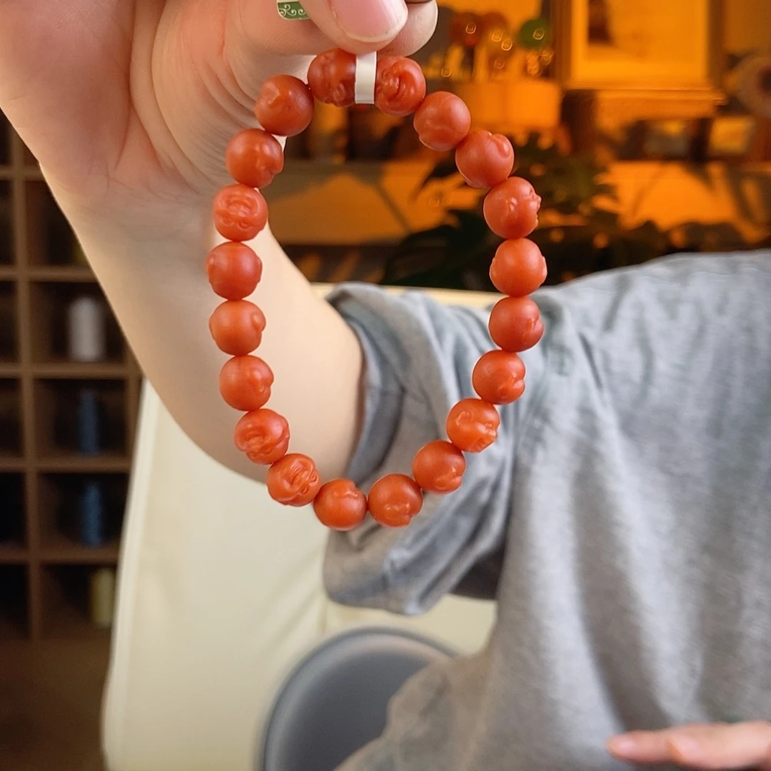 未镶嵌手链南红玛瑙