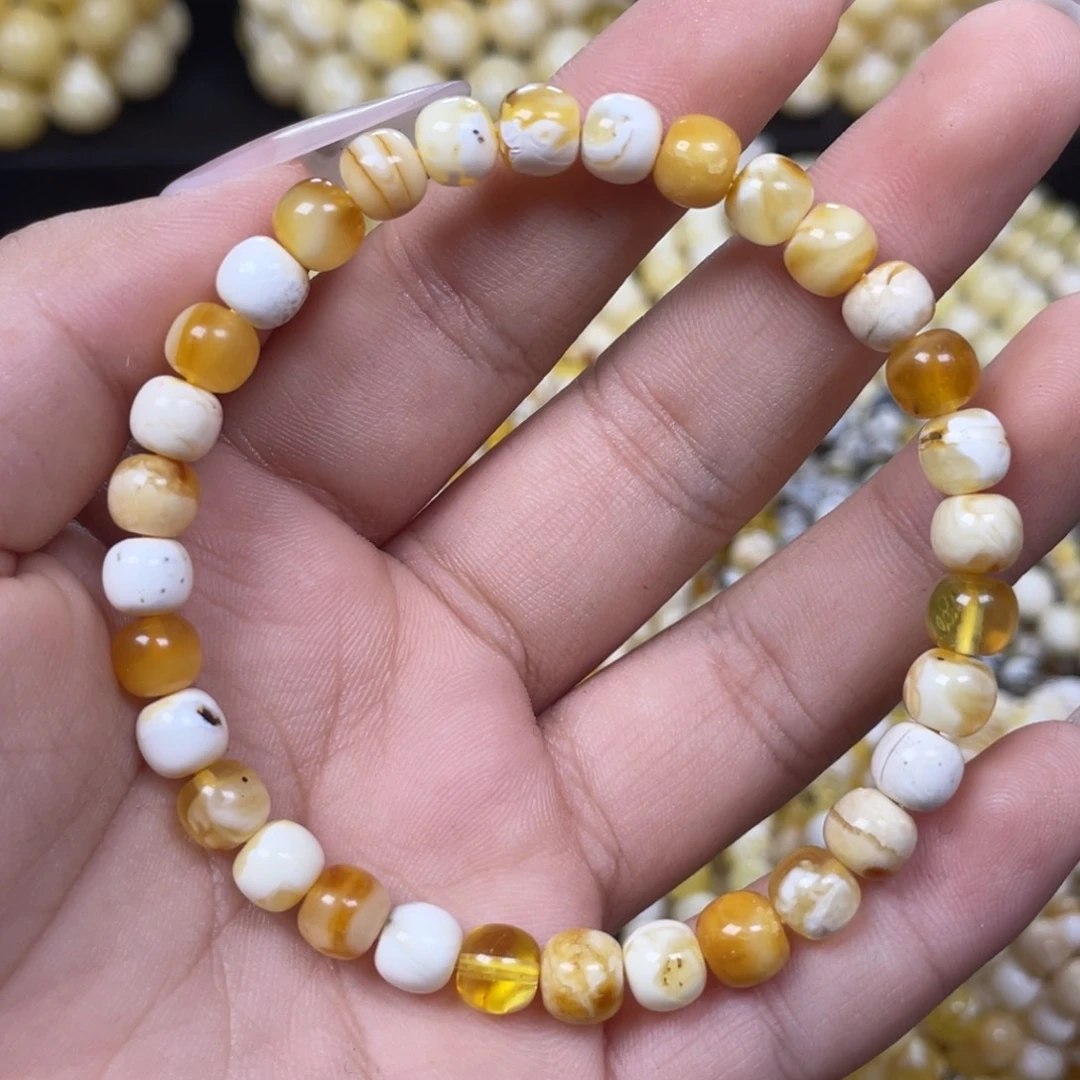 蜜蜡未镶嵌珠宝奇石6.6m