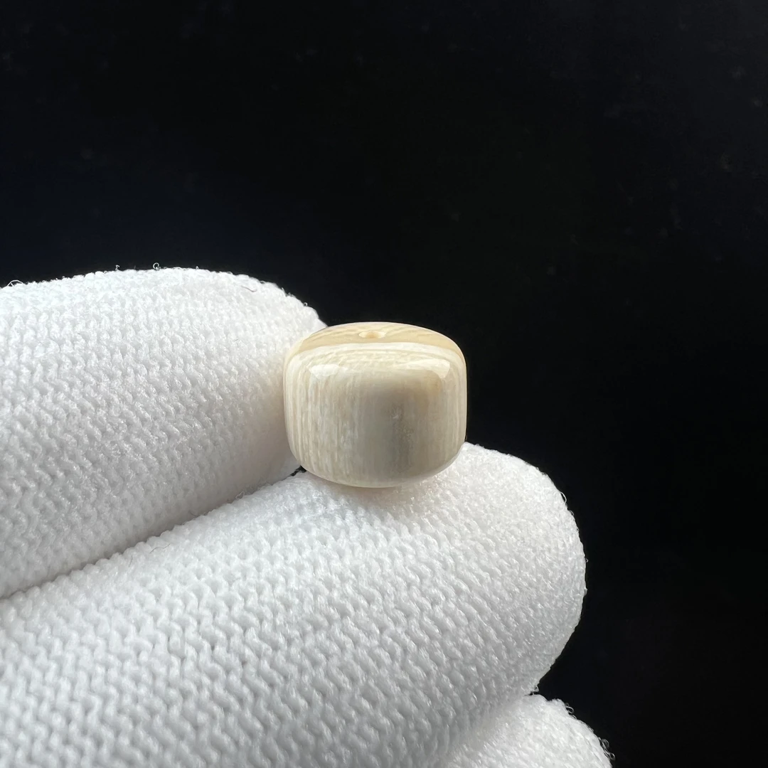 S2784天然猛犸牙扣子12x9mm支持鉴定 假一罚四