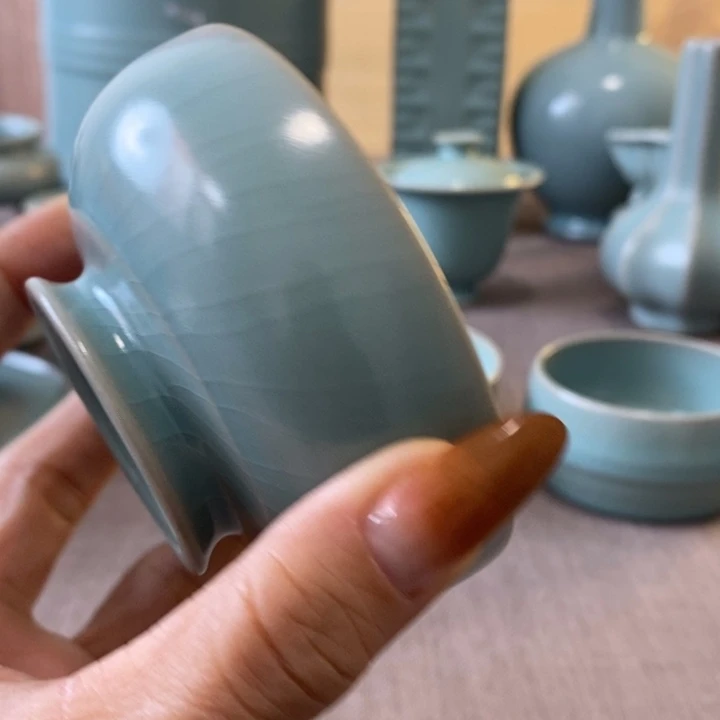 瓷片普洱杯一一一一一一一