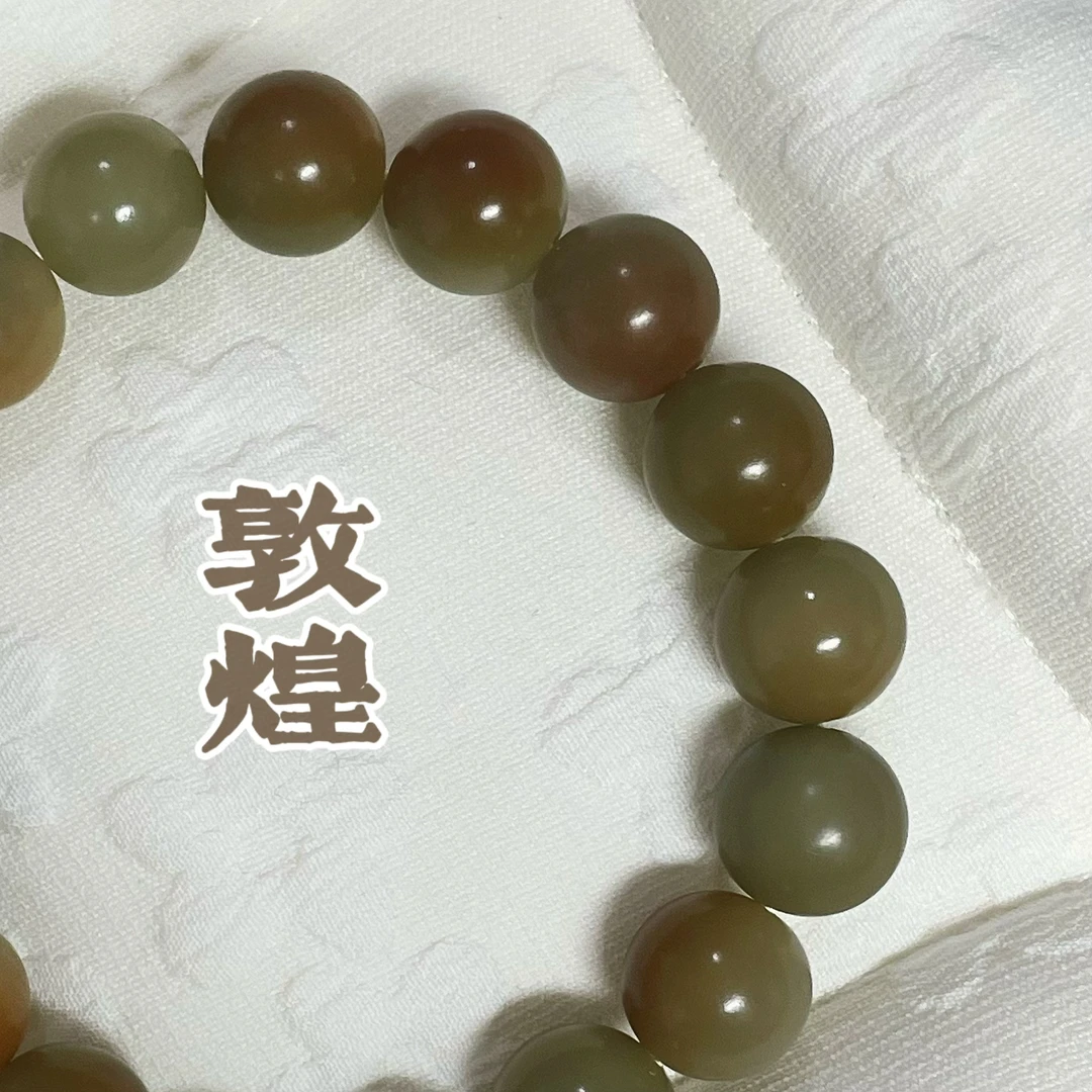 敦煌大油王 正品菩提根 天然无染色 12mm圆珠 文玩绕指柔