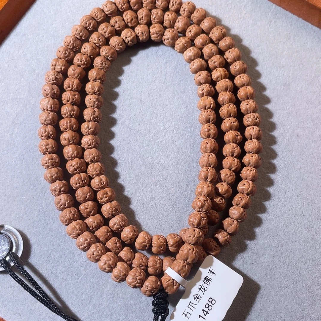 金刚菩提吊坠五爪金龙佛手长串