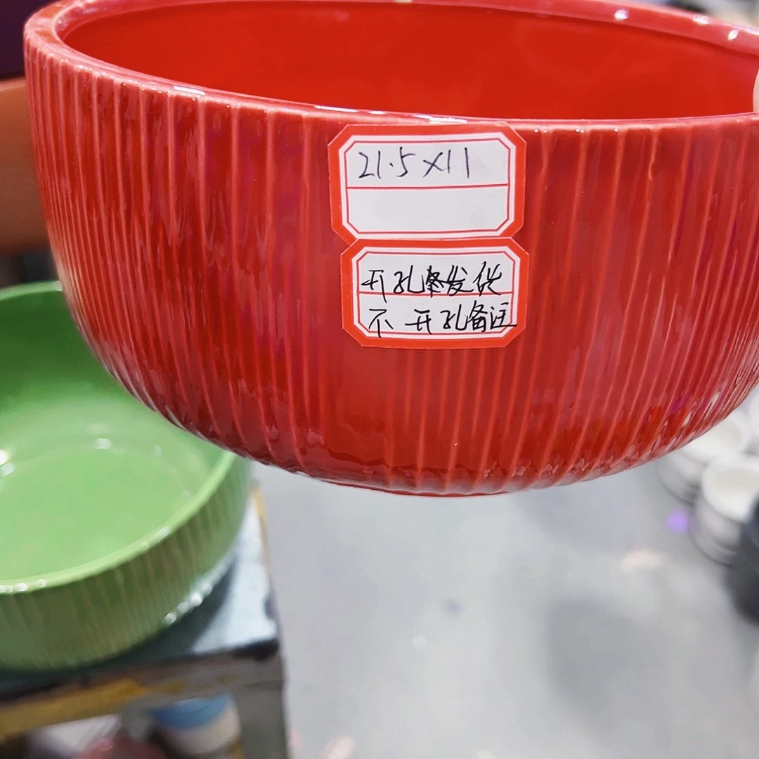 外贸尾单陶瓷花盆凑单10米包邮