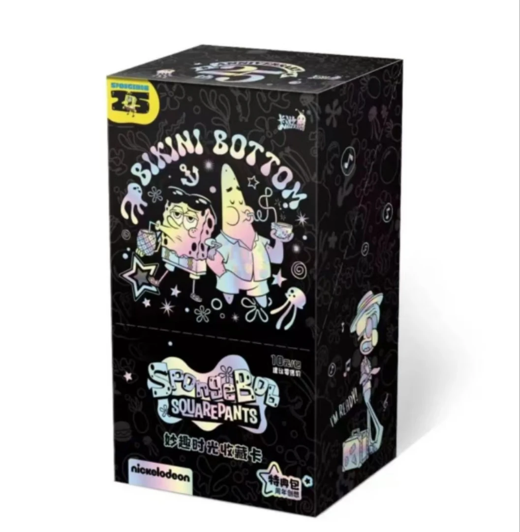 【海绵宝宝平拆/玩法】妙趣时光-周年创想特典卡