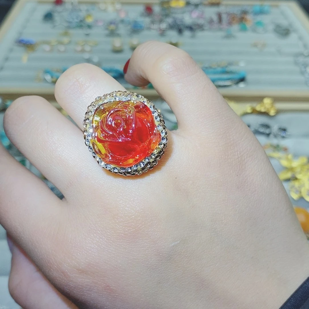 【闪购商品】托帕石耳饰银S925镶嵌