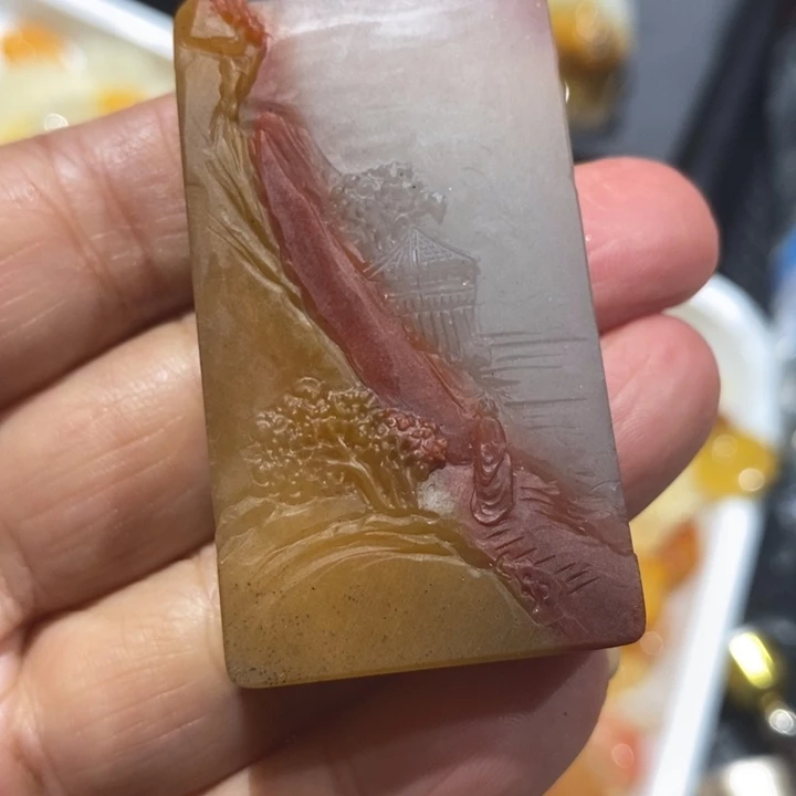 石英质玉（黄龙玉）未镶嵌手串