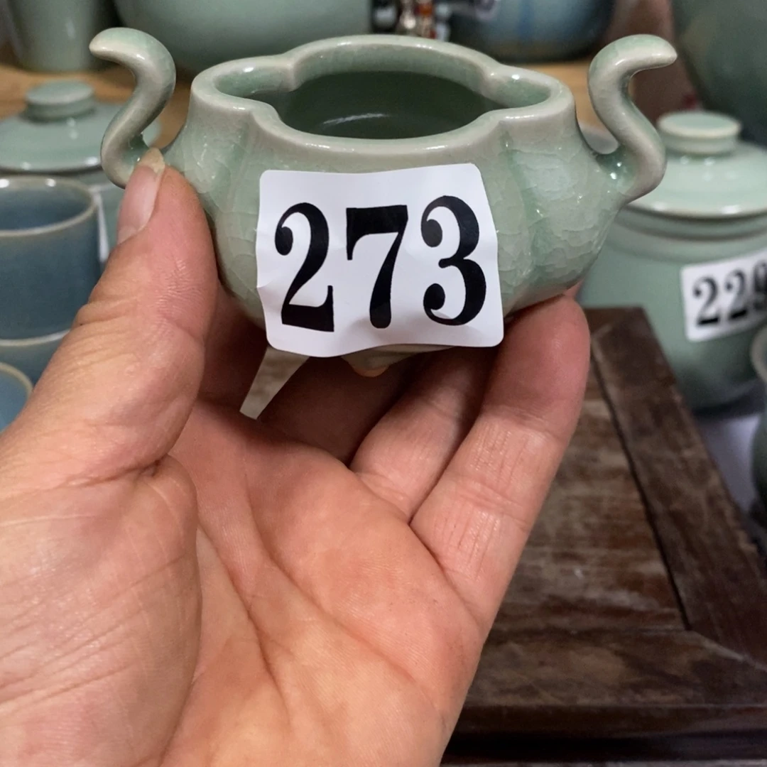 摆件-级品原矿釉原产地汝瓷