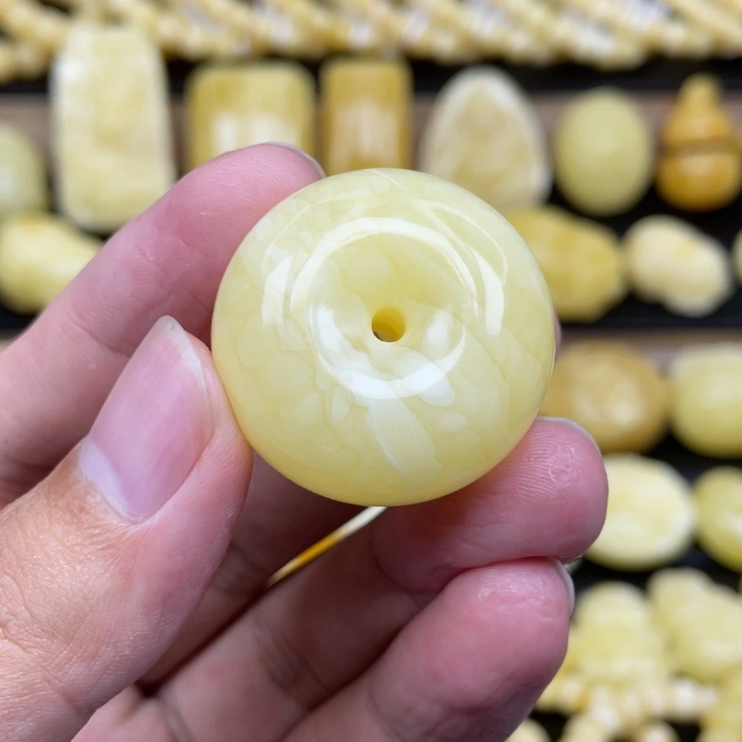 琥珀未镶嵌裸石琥珀蜜蜡