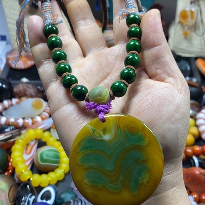 玛瑙/玉髓未镶嵌颈饰