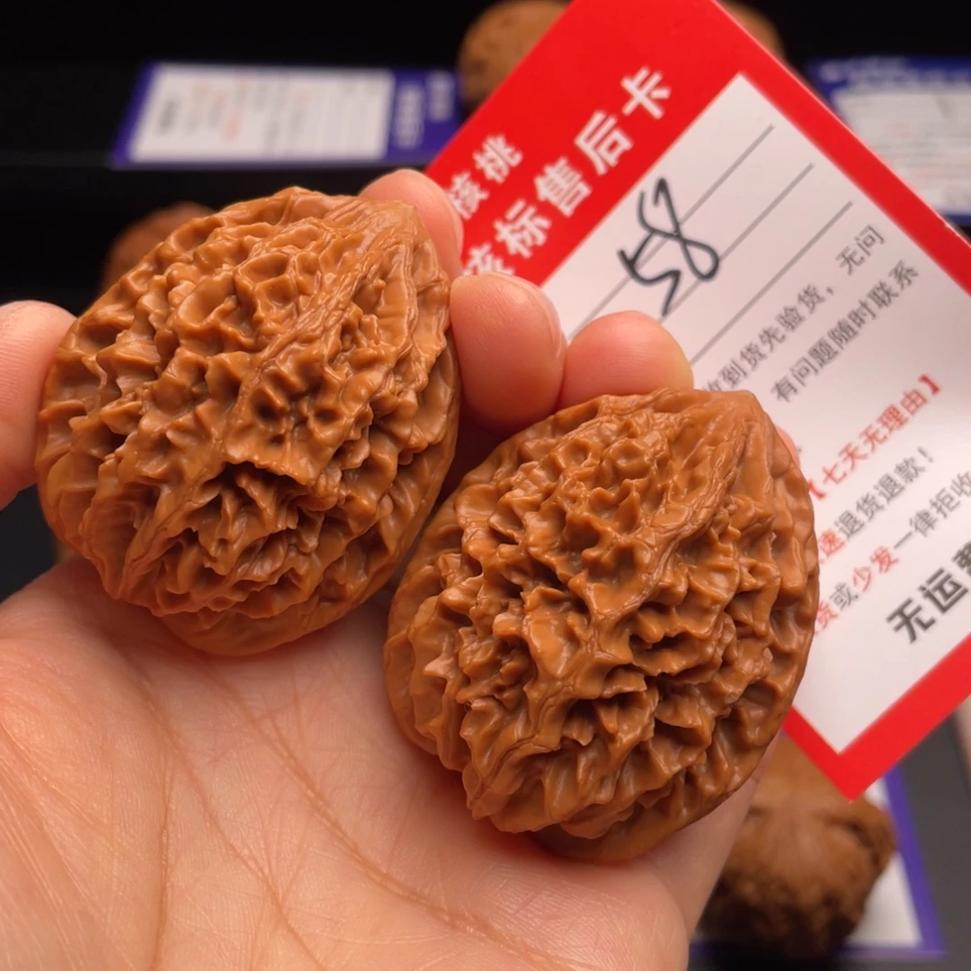 文玩核桃把件招财鼠39.8尺