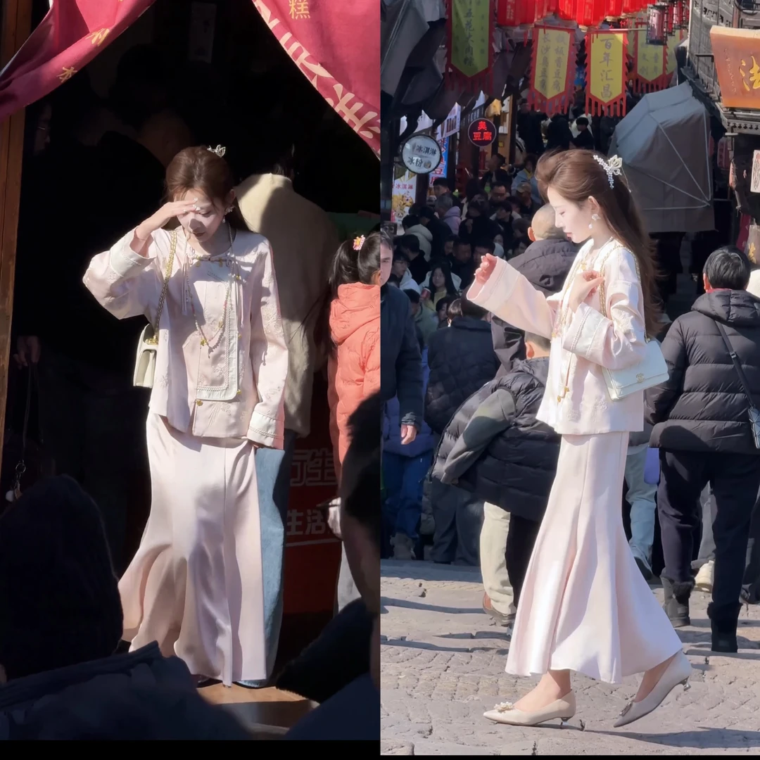 【婷婷】《荣华富贵•绣花》新中式外套套装 TTH2SC020【Q】