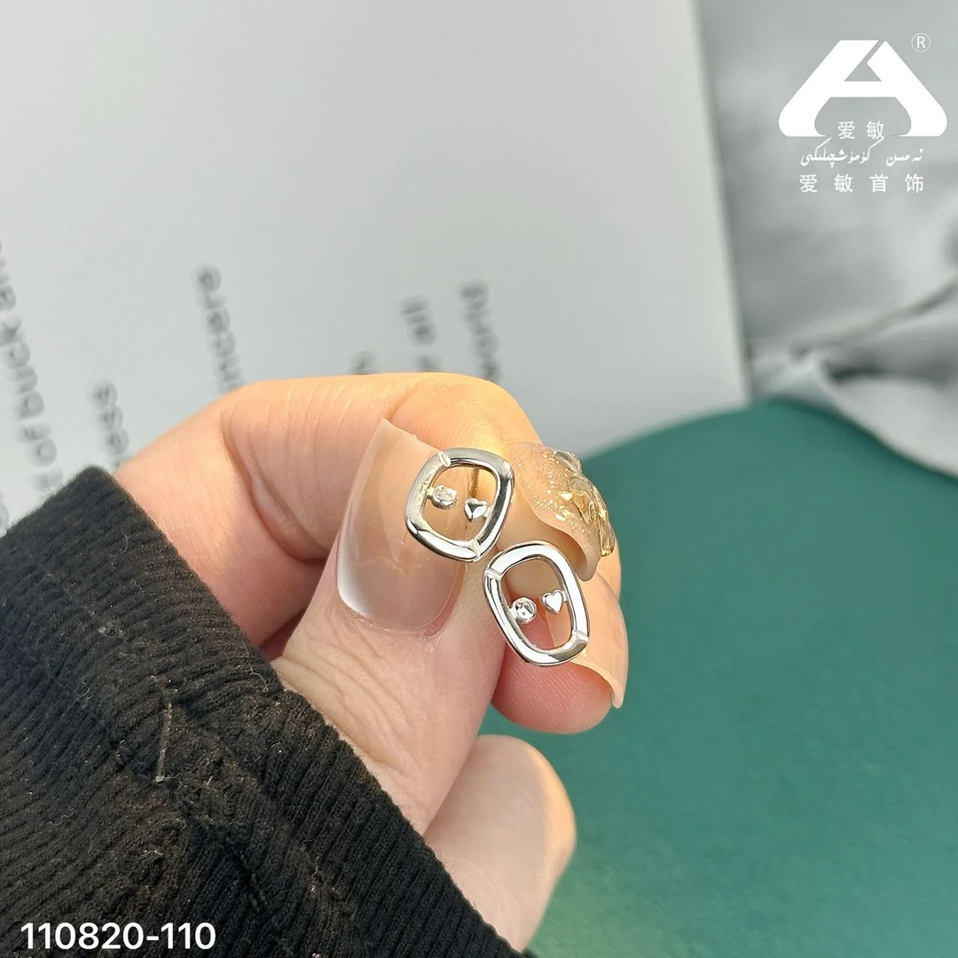 足银仿珍珠戒指 爱敏首饰耳饰110820