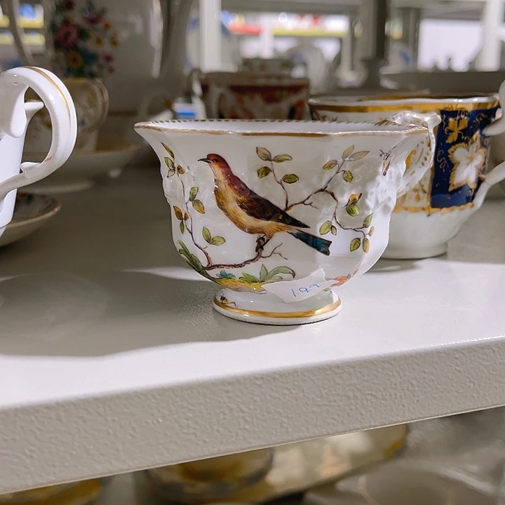 紫砂茶宠你****）无底标手绘单杯冲线