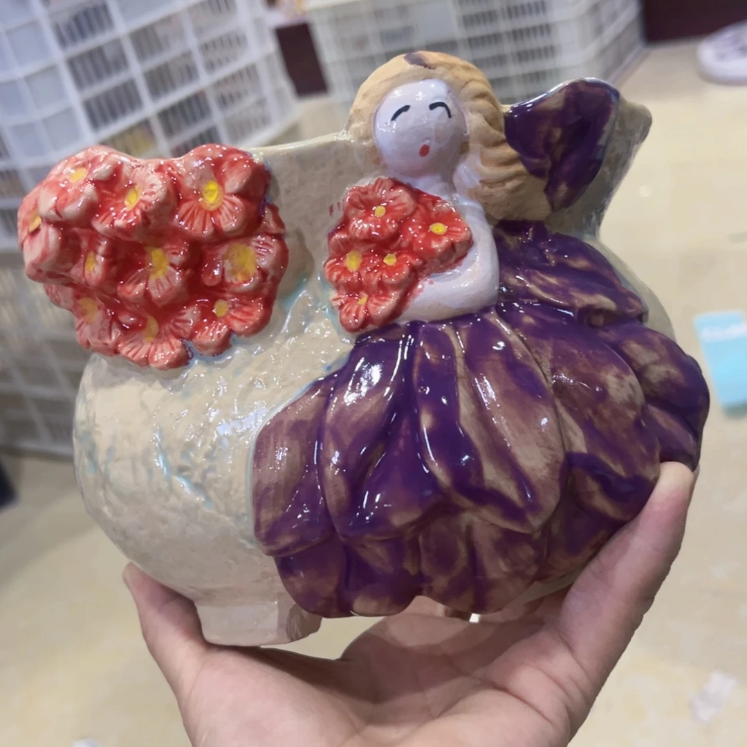 花盆艺术品制品多肉