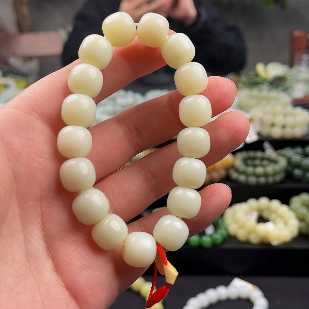 和田玉手串未镶嵌