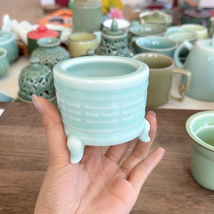 小米茶器龙泉青瓷