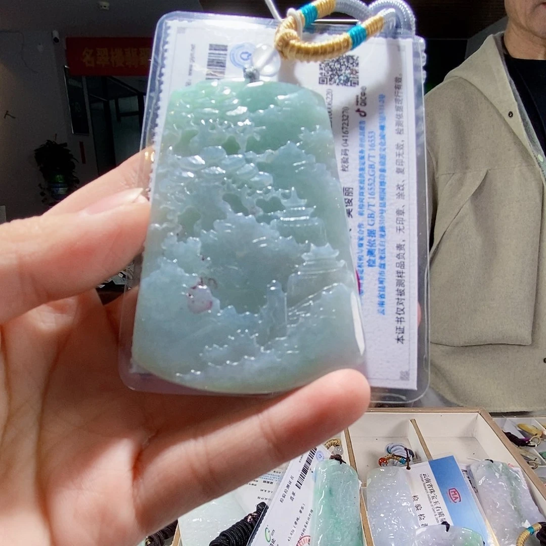 颈饰未镶嵌翡翠翡翠