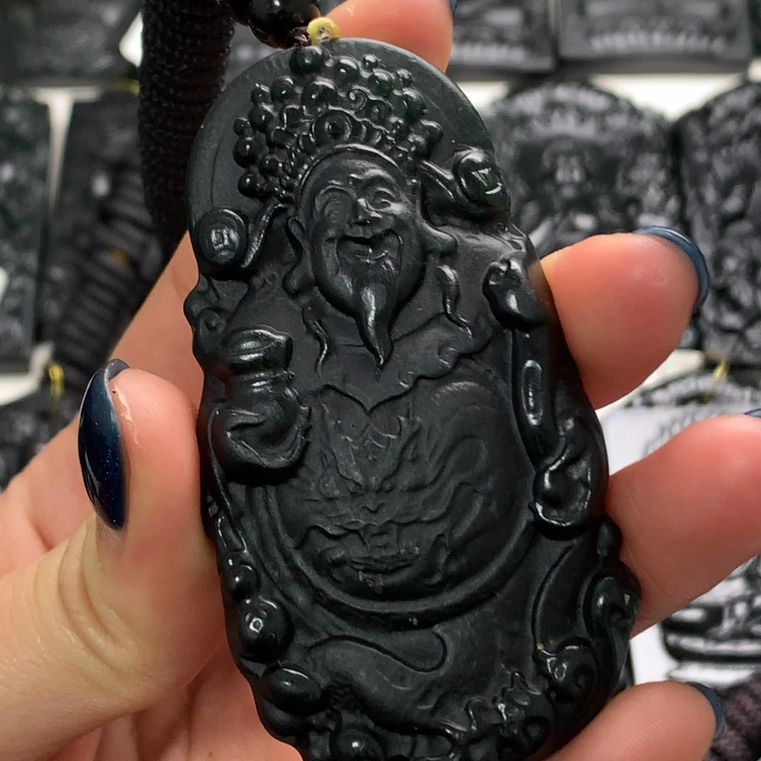天然a货钢琴黑挂件