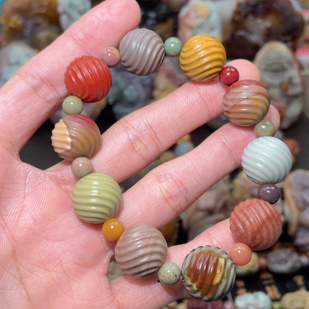 石英质玉未镶嵌手串