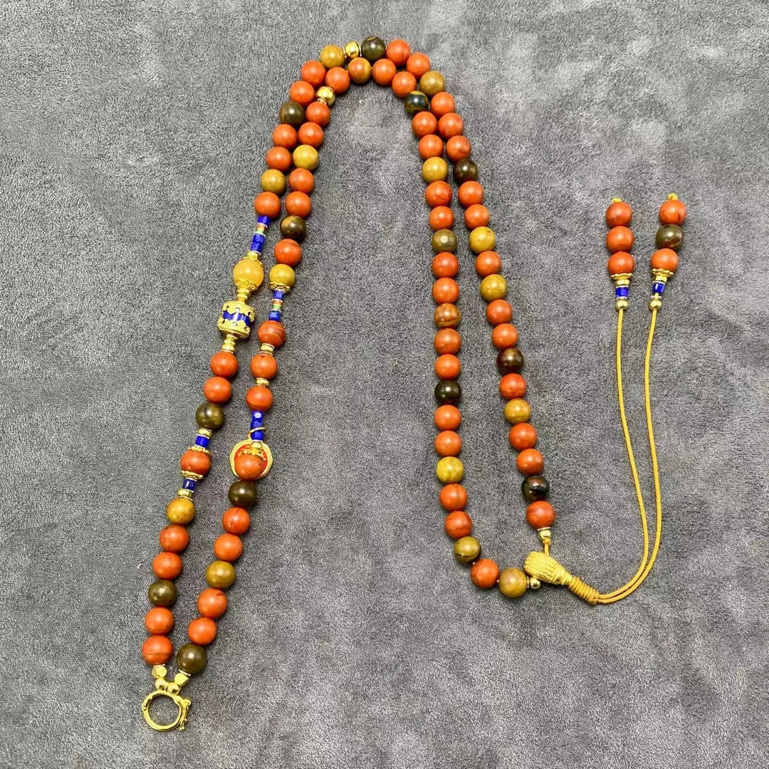 扶摇臻选|包浆南红万能项链0872