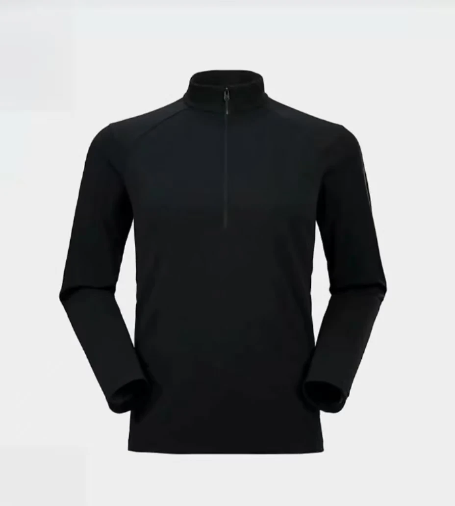 2025秋季新款 男女同款 立领长袖户外运动半拉链 经典时尚8806-YY