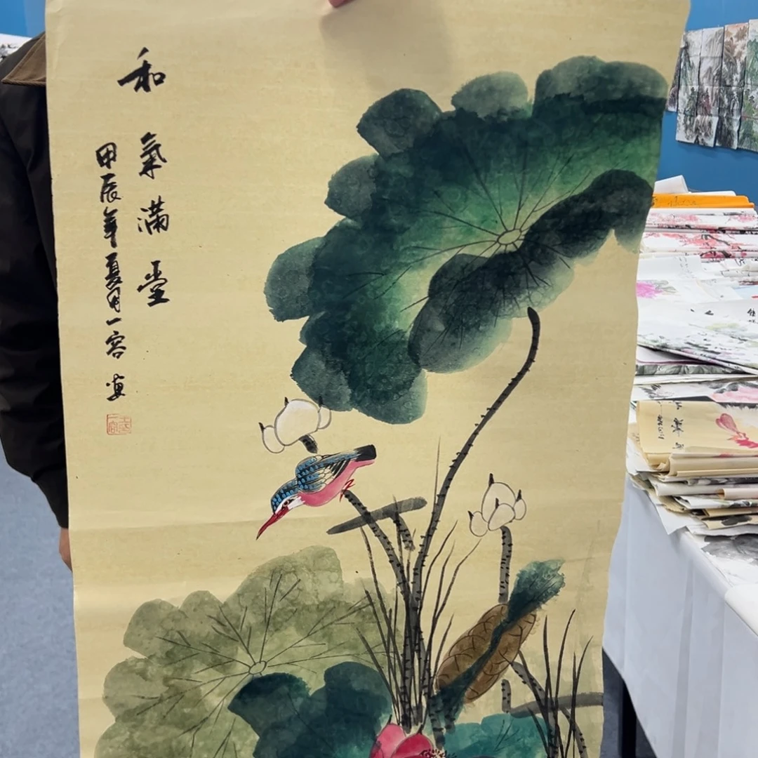 国画国画纯手绘作品欣赏