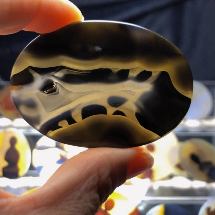 合金玛瑙/玉髓珠宝奇石64