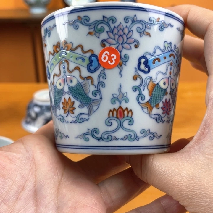 杯子景德镇手绘哈哈哈哈