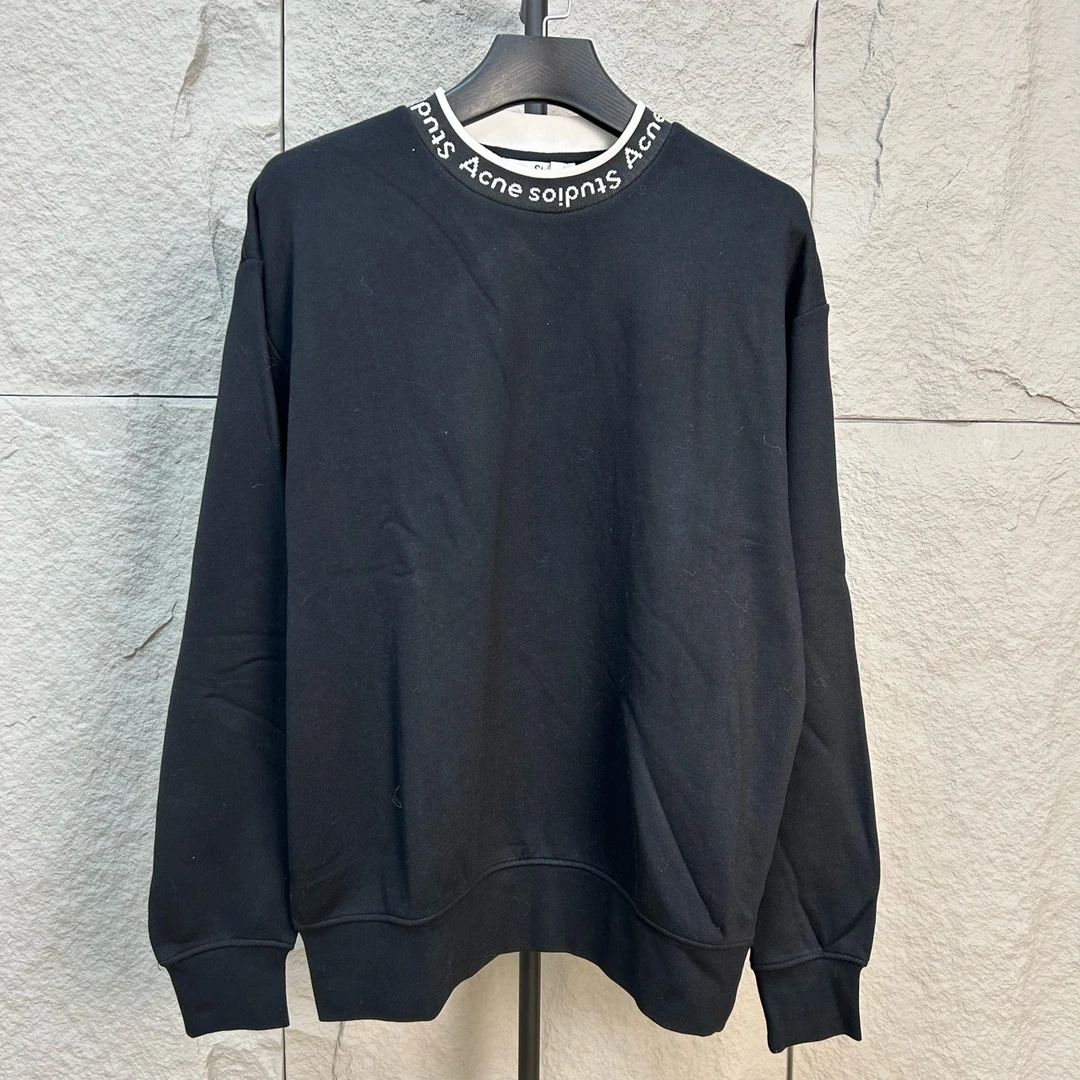 全新未使用 AcneStudios 领口字母logo卫衣 S码 ys000794