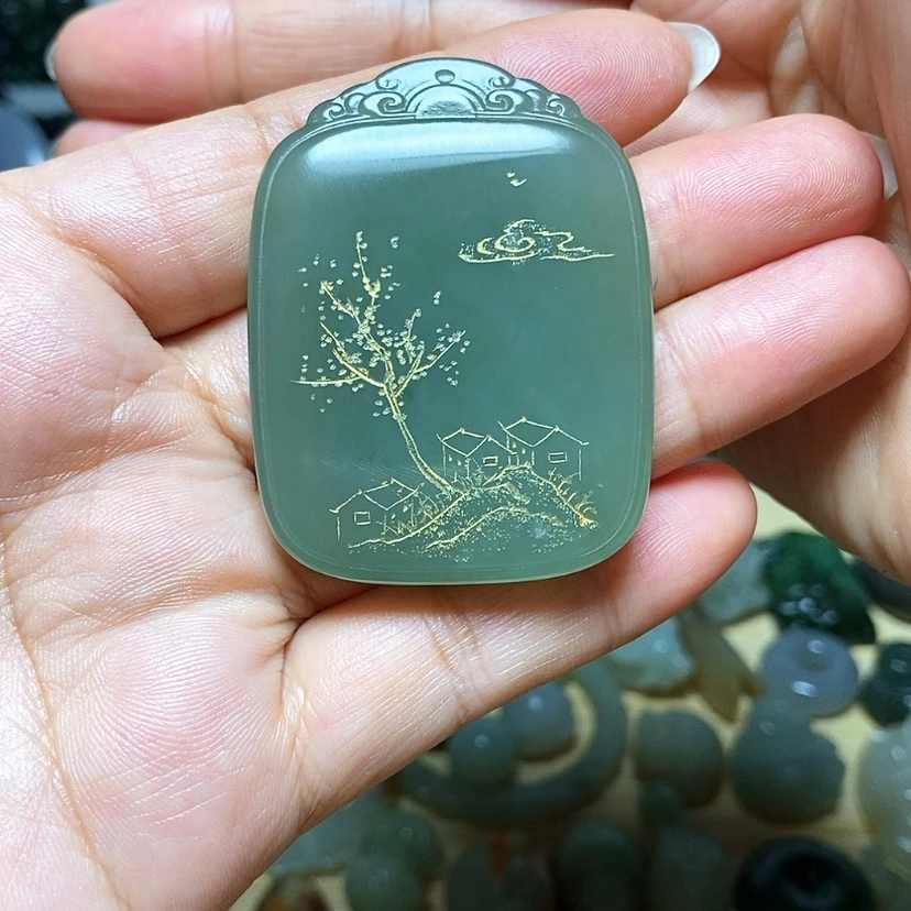 【闪购商品】和田玉未镶嵌颈饰l****y